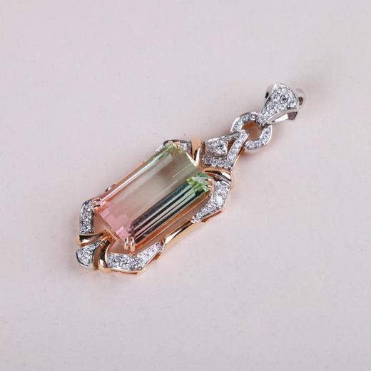 【春华】西瓜碧玺坠(-CB12102027 商品图2