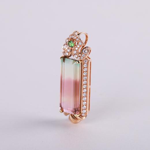 【轻红】西瓜碧玺坠-CB12103051 商品图1