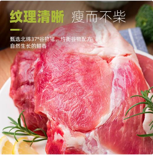 【QT】鲜猪后座肉后臀尖猪肉烤肠肉馅食材 商品图1