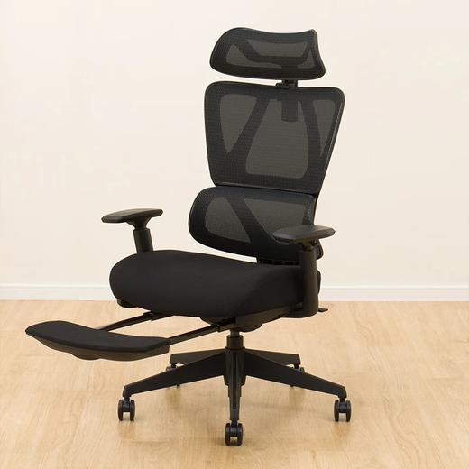 【家具】办公室书房娱乐带脚托电脑椅工作椅办公椅 商品图2