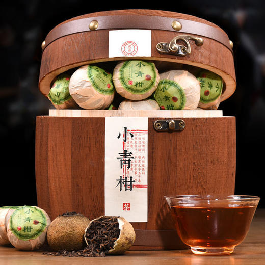 【正宗新会❗️小青柑普洱茶礼盒】自然生晒回味甘甜，采用陈年熟普，传统手工工艺制作，新年过年送礼佳品马年货茶叶L 商品图5