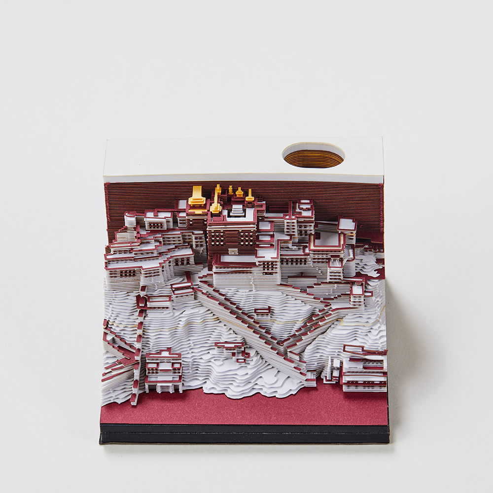 布达拉宫立体便签纸（带灯）