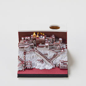 布达拉宫立体便签纸（带灯）