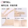 都市丽人内衣ABC杯薄文胸泳布3/4杯内衣一排四扣无钢圈LBC5B8 商品缩略图3