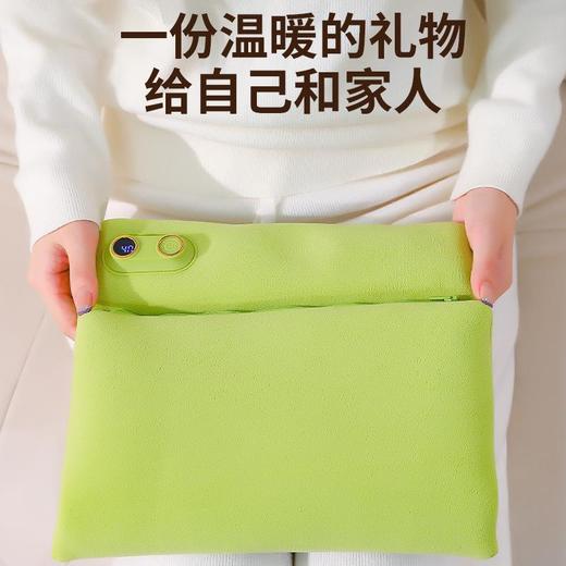 石墨烯充电款暖手袋女生毛绒热敷保暖无水防爆热水袋暖肚子神器 商品图2