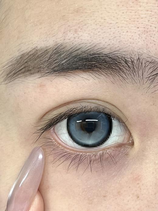 Hanawink半年抛·像素人生棕/像素人生灰/像素人生蓝·14.5mm大着色·2片 商品图7