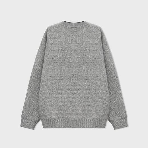 【新品上新】HX 冬季假两件圆领毛衫S107544220101 商品图3