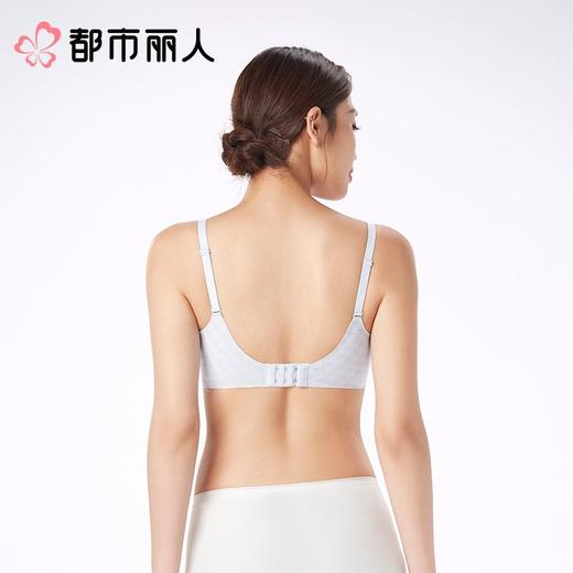 都市丽人女士内衣蕾丝VBRA文胸无钢圈二排四扣LBC5N1 商品图2
