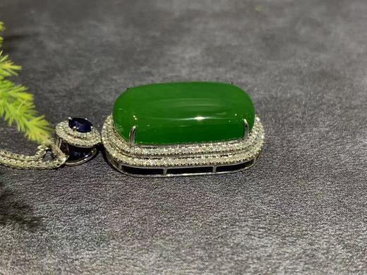 【御珠宫坊·传藏系列】金镶碧玉吊坠 商品图7