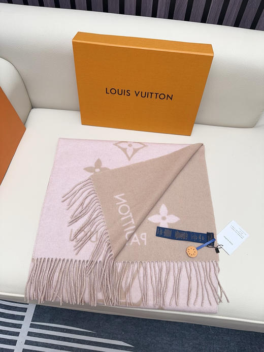 驴家 双面羊绒围巾 商品图2