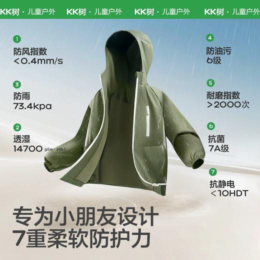 【KK树】小荷叶软壳衣KQ25077 商品图1