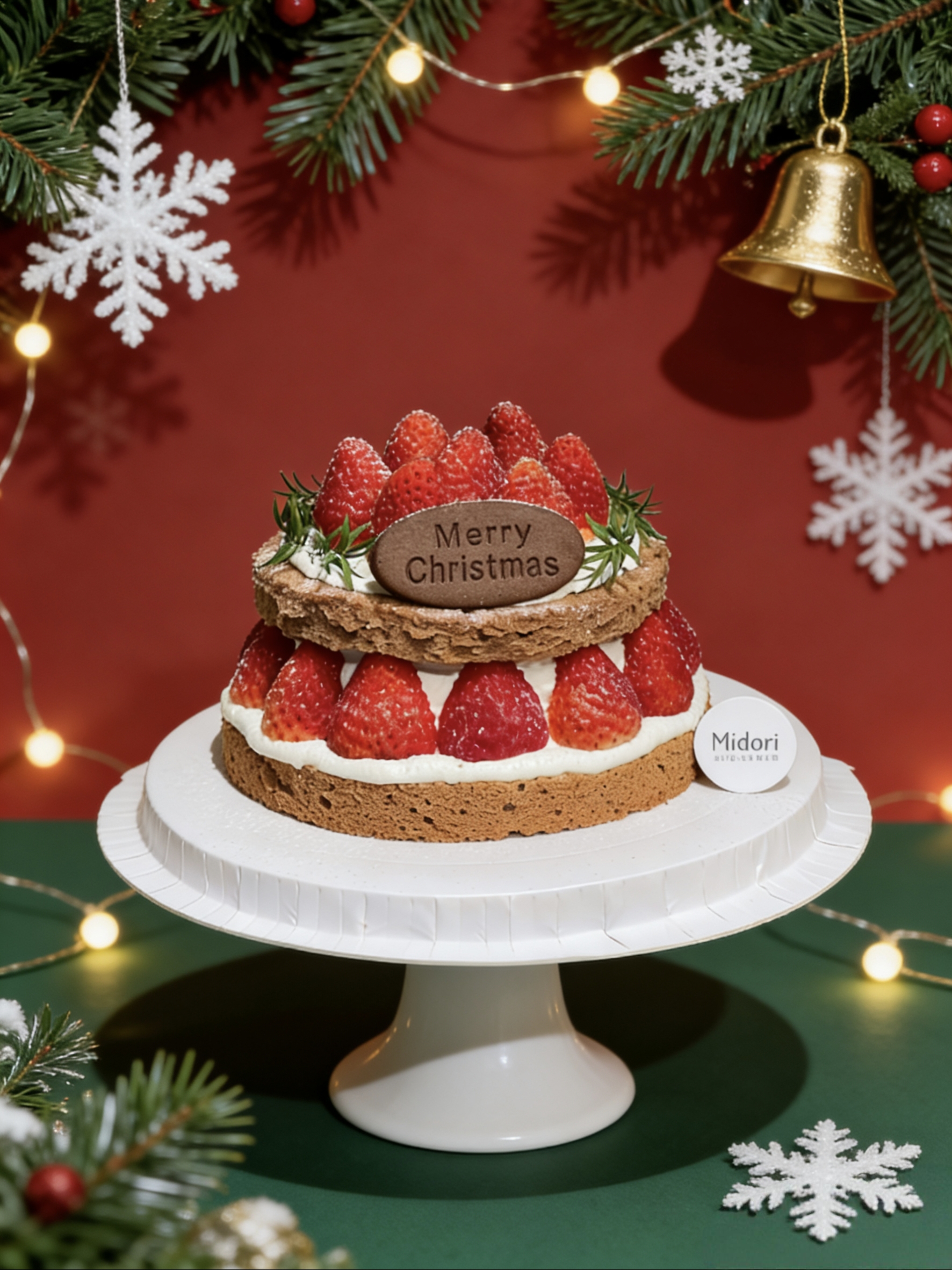 草莓蛋糕 | 水果 饼干 圣诞