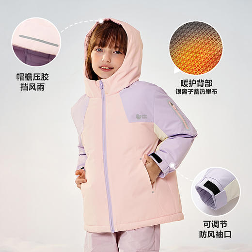 【真心绒】迷你巴拉巴拉男女童羽绒服儿童三合一防护外套2025冬 商品图4