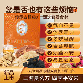 夏茗方参精双黄代用茶（定制、代工款）