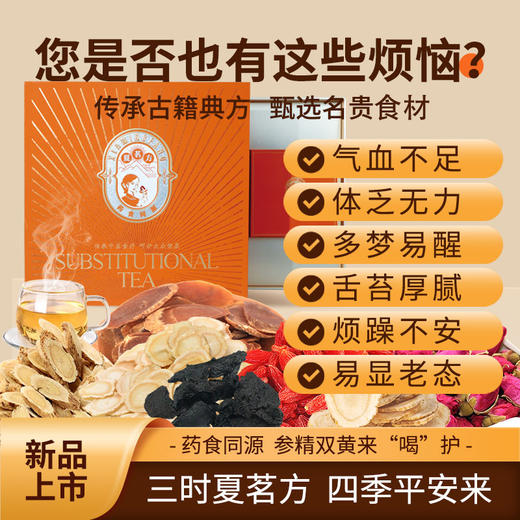 夏茗方参精双黄代用茶（定制、代工款） 商品图0
