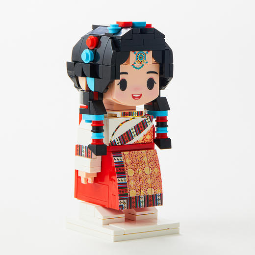 藏装娃娃立体积木 商品图5