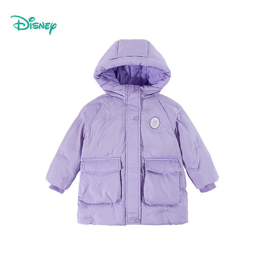 迪士尼米奇冬季女童中长款羽绒外套羽绒服XD4ES042 商品图8