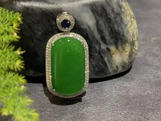 【御珠宫坊·传藏系列】金镶碧玉吊坠 商品图5