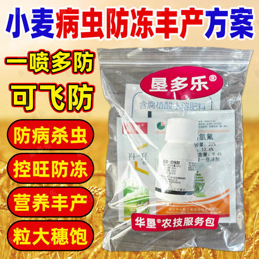 农药组合小麦病虫丰产方案噻虫高氯氟肟菌戊唑醇蚜虫复配杀虫剂 商品图0