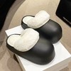 【一鞋两穿❗️防水棉拖鞋】一脚踩下去QQ弹弹，柔软舒适保暖，内里质感柔软，可拆卸内里，方便清洗，2026年新款居家用室内加绒保暖情侣月子鞋QQ 商品缩略图4