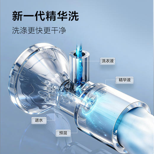 【新品上市】TCL双子舱T20洗烘套装10KG滚筒洗衣机+10KG热泵烘干机1.2洗净比精华洗正反转GH200T20-DBIS 商品图4