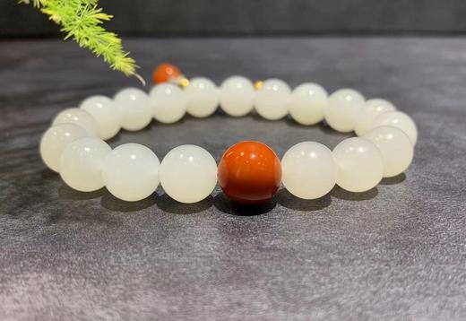 【御珠宫坊】羊脂白玉手串 商品图8