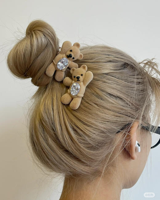 YVMIN尤目乐园招手小熊饼干发卡2个122301 商品图10