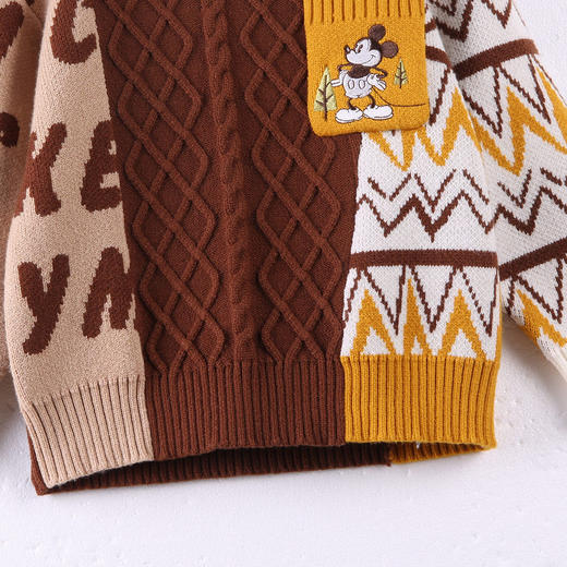 迪士尼米奇针织冬季男童套头毛衣XD4ES020 商品图8
