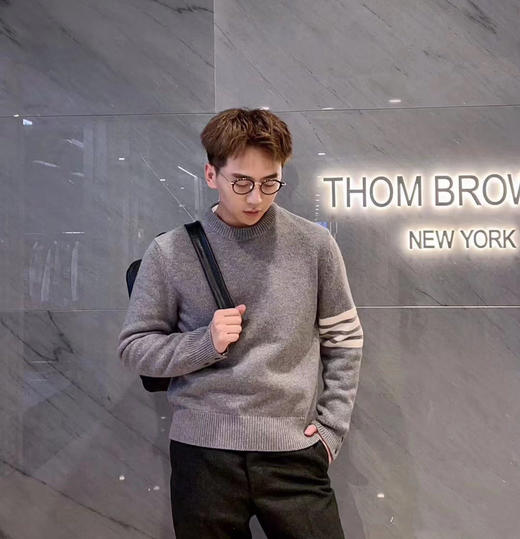 换标四道杠羊毛衫毛衣1217 商品图7