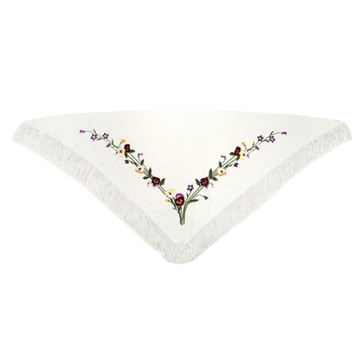 LX1825003手绣毛织披肩——定制款（预售15天） 商品图2