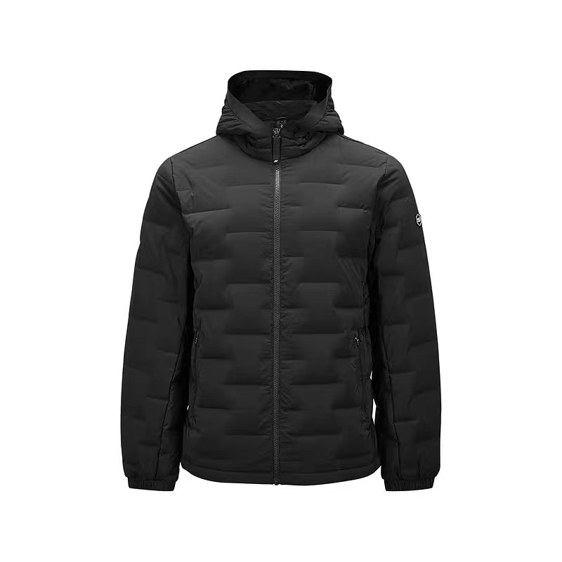 XY/Skechers斯凯奇男士冬轻盈梭织保暖连帽无惧寒冷羽绒外套P424M012