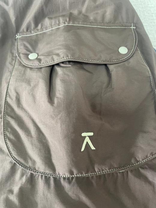 D122412秋冬防泼水明线夹棉长裙保暖厚款宽松半身裙 商品图11