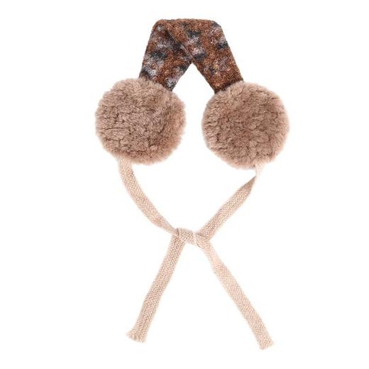 冬季无骨架保暖耳罩女户外防寒系带加绒耳罩男成人毛绒耳罩女 商品图4