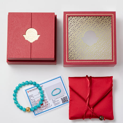 天河石圆珠单圈手串 商品图5