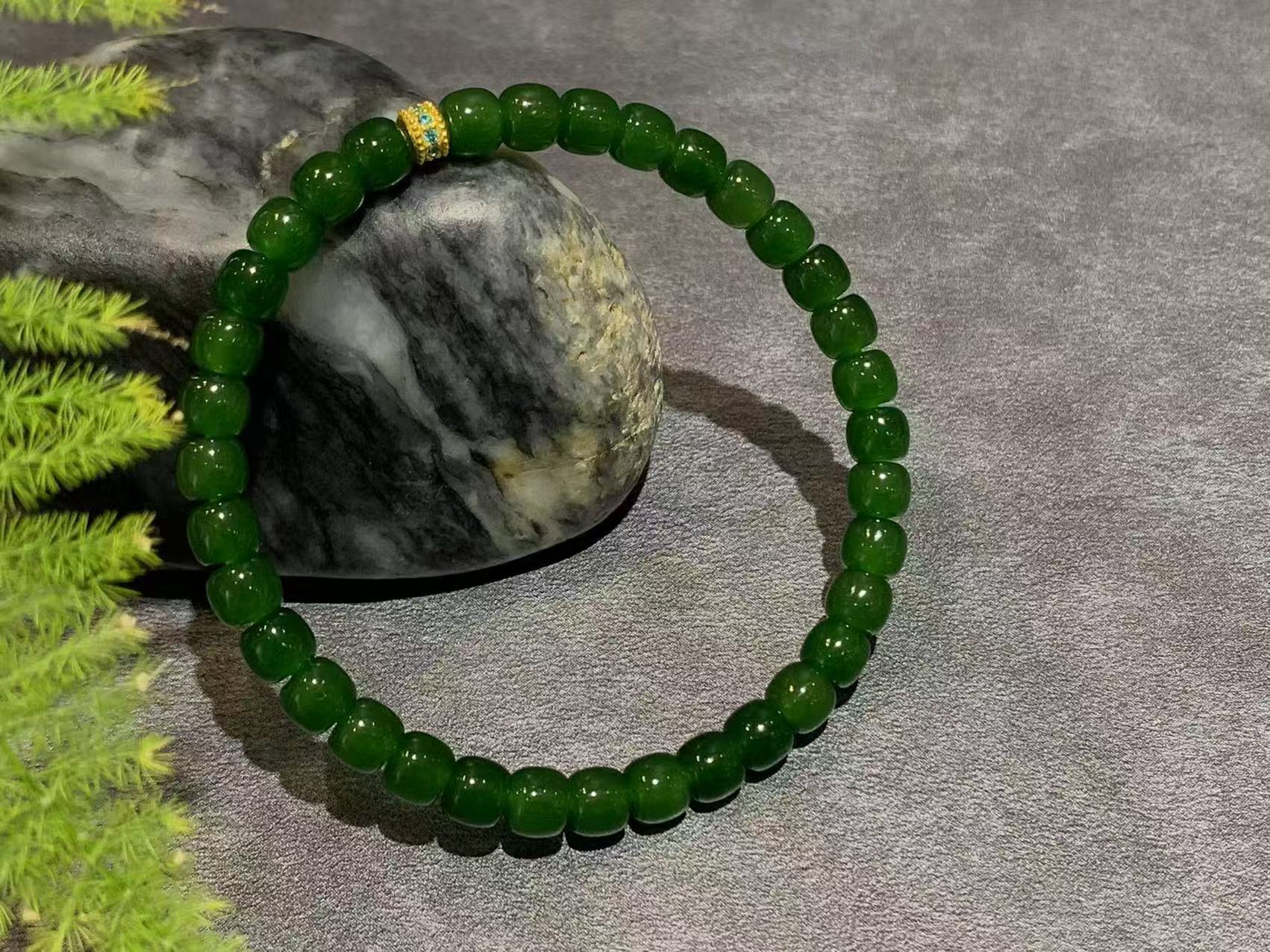 【御珠宫坊】碧玉手串