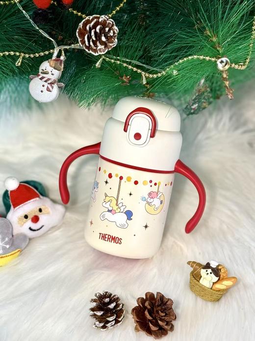 【春上新】9楼母婴生活馆 膳魔师马年限定礼盒保温吸管杯316L不锈钢礼盒装350ML  零售价：268元 活动价：239元 商品图4