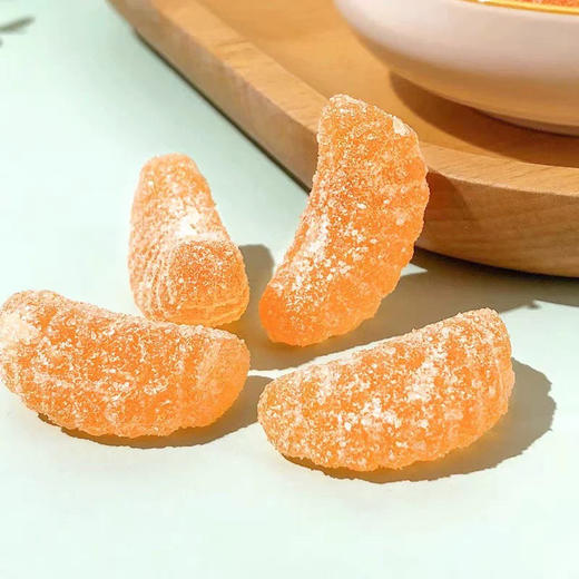 众星桔子味软糖368g 商品图1