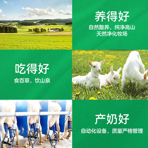 多力喜洋洋免疫qiu蛋白富硒配方羊奶粉320g/盒（20g*16袋） 商品图2