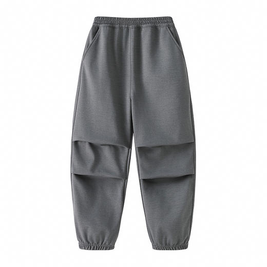 R79708加绒褶皱休闲裤 商品图1