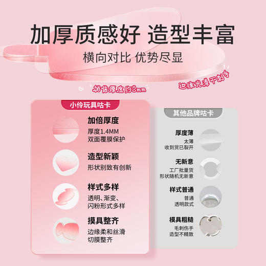 赠教程【新年送礼DIY咕卡手工宝箱】小伶新品手工 DIY咕卡奶油胶/贴纸/捏捏乐/换装贴纸/百宝箱手提箱 女孩玩具礼物 商品图2