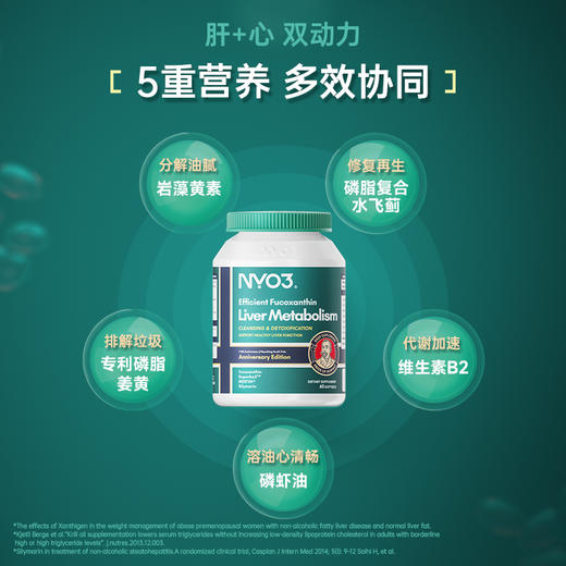 NYO3 阿蒙森岩藻黄素60粒/瓶 商品图2