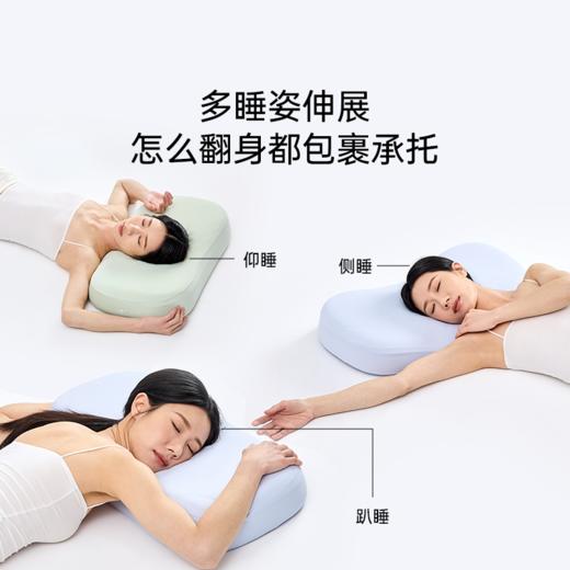 【一对】七西森睡甜糯枕  舒适硅胶枕头 不塌陷不变形 商品图2