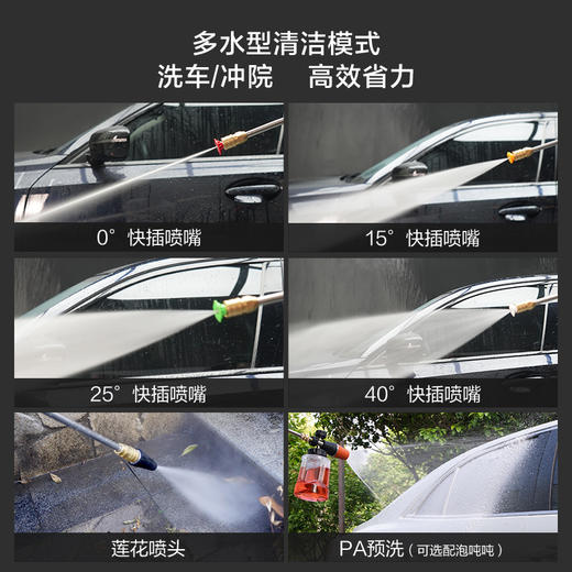 亿力YLQ7301家商用高压清洗机洗车机大功率汽美水泵高压水枪强力冲地 商品图3