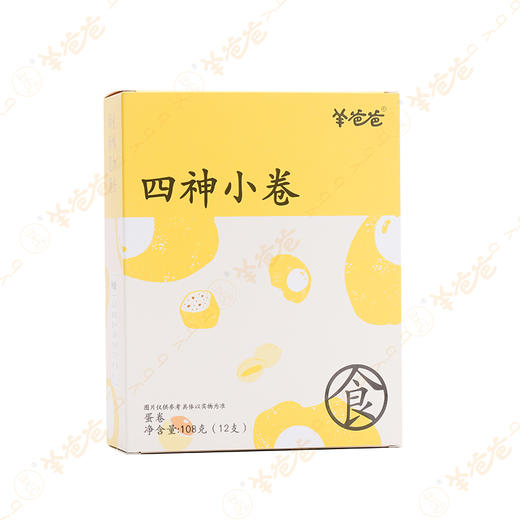 【四神小卷】健康零食| 四神食方 酥脆蛋卷  保质期9个月 效期至26年9月 商品图11