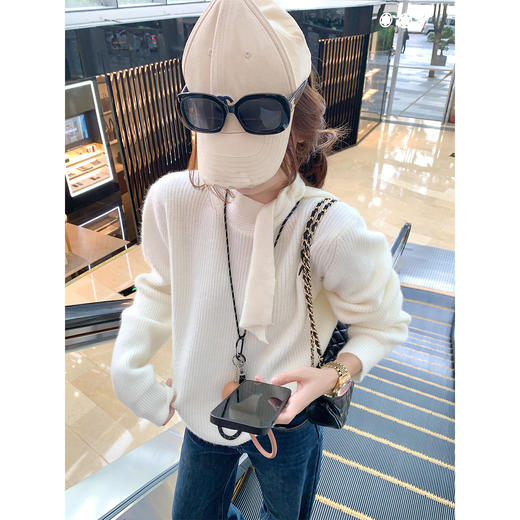 【179元任选2件】现货！ 韩系半高领毛衣 商品图0