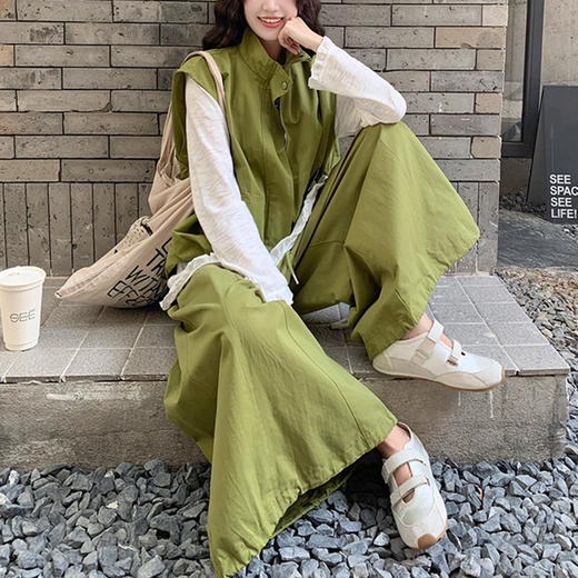 裁缝学苑AH106工装马甲纸样阔腿裤花苞裤裙裤不规则打底衫套装打版裁剪 商品图4