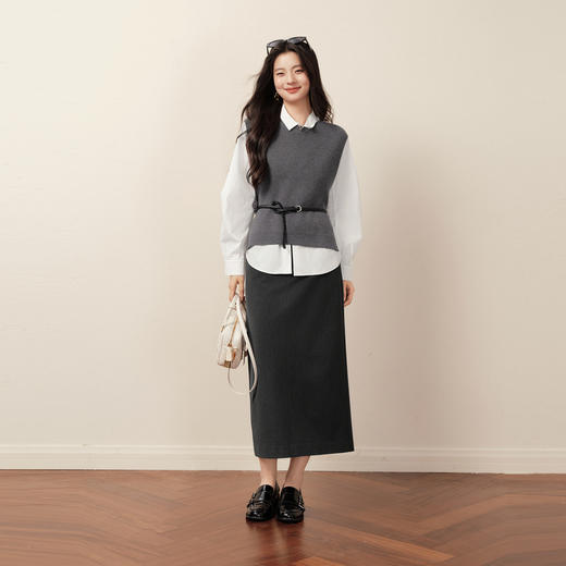 【商场同款】诗凡黎休闲宽松两件套针织25秋新款慵懒风3G9131631 商品图1