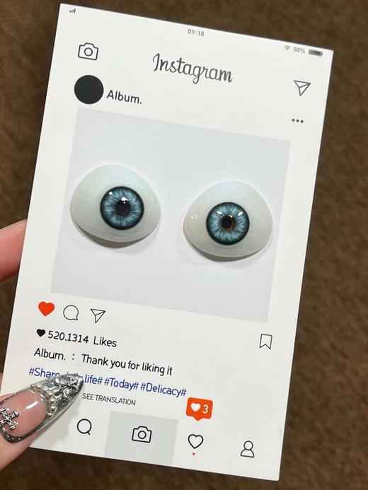 hancon 日抛（6片装）电子风暴 直径14.5mm着色13.8mm 商品图4