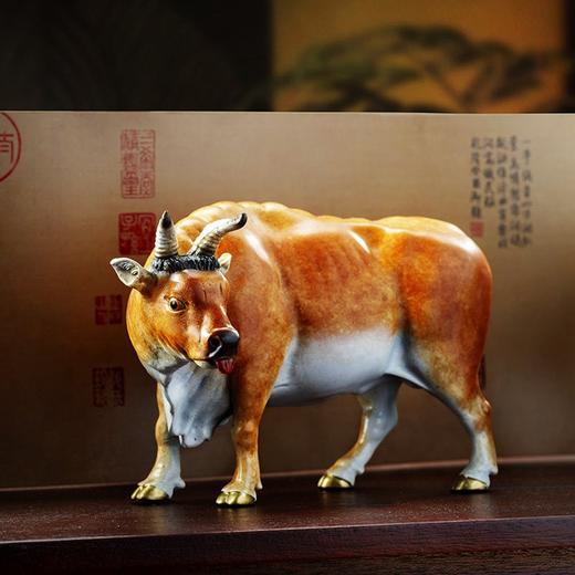 五牛图铜摆件 商品图4