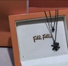 Folli Follie · 太阳光芒双链条项链、镂空四叶草项链 商品缩略图1